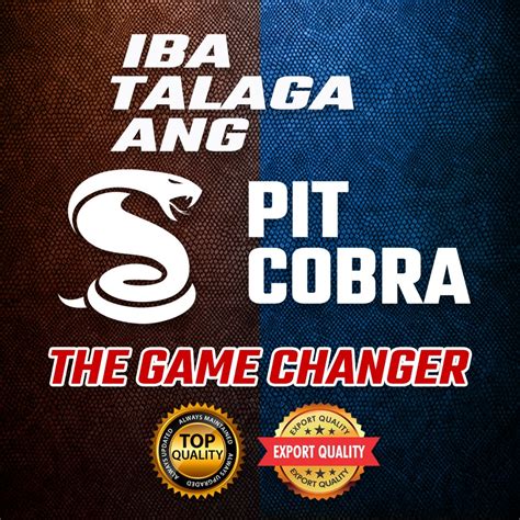 Pit Cobra The Game Changer .